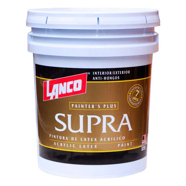 LANCO PINTURA BASE SUPRA LATEX PASTEL 5 GALONES