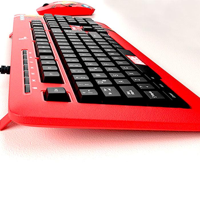 XTECH MARVEL IRON MAN TECLADO ALAMBRICO XTK-M401IM ROJO - Image 2