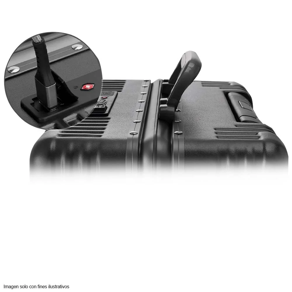 Tecnomaleta de viaje de 20" KNL-500 Klip en color negro - Image 3