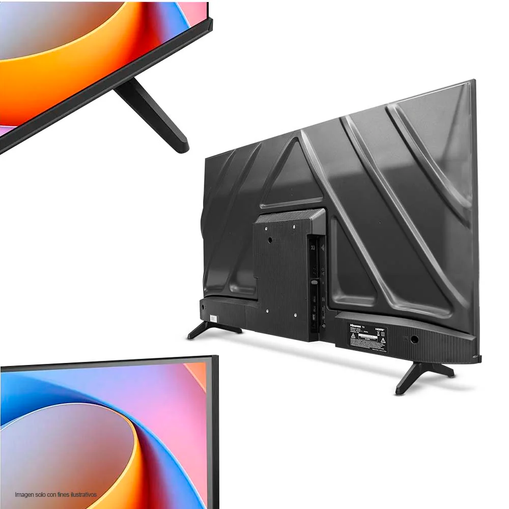 Televisor LED Smart, 40”, 40A4NV, Hisense, Full HD VIDAA - Image 2