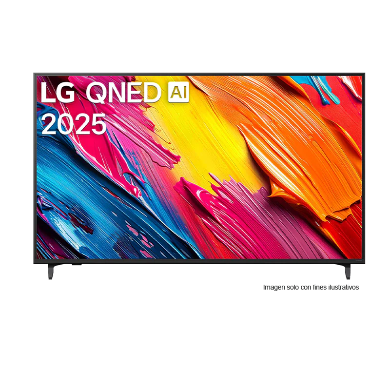 Televisor LED Smart 55" 4k | 65QNED73ASA LG | color Dinámico QNED | Procesador α7 AI 4K Gen8