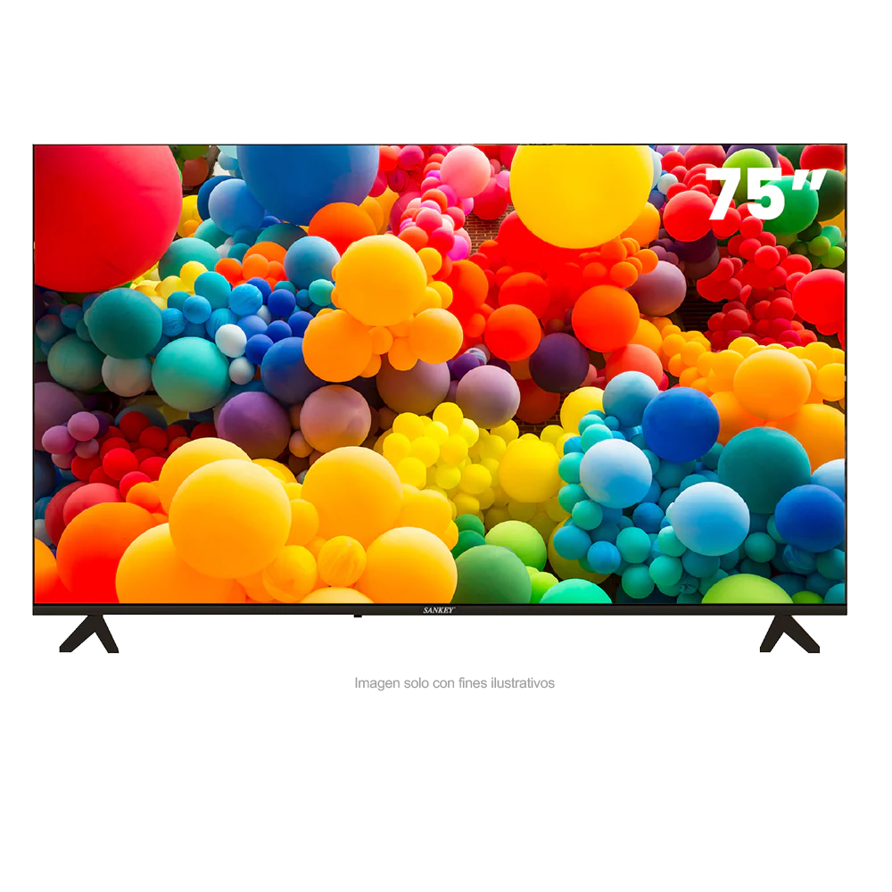 Televisor LED Smart 75" | CLED75SDL7 | Sankey