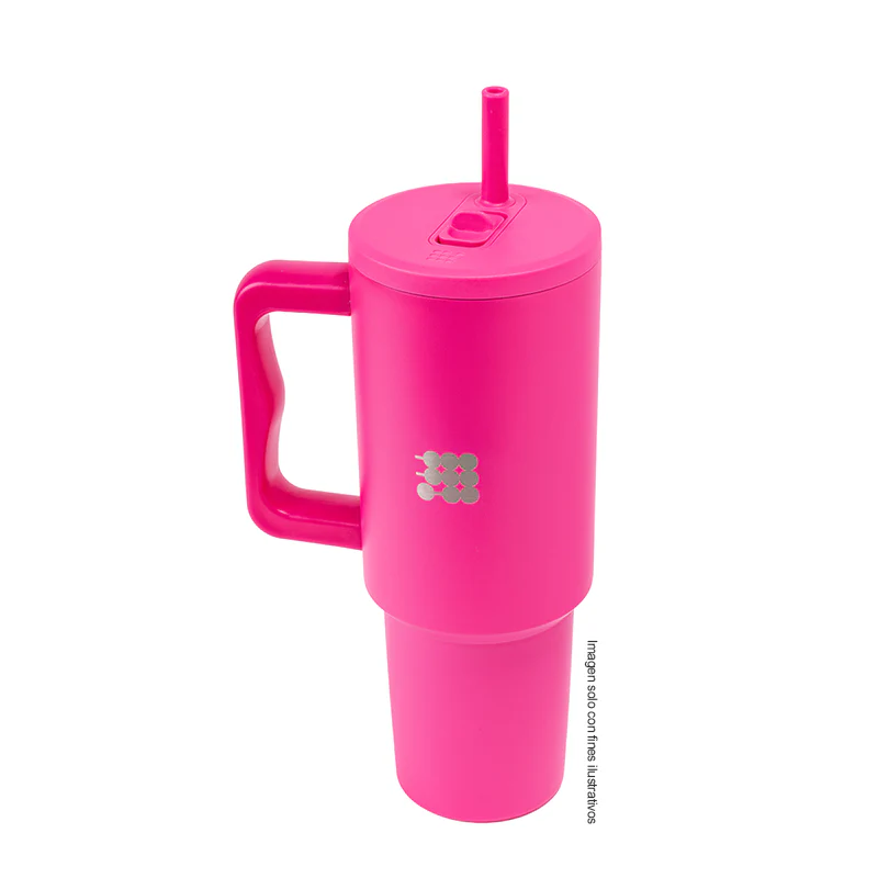Termo para agua, 40 oz, CT-TUMB5F, Cubitt, acero inoxidable, fucsia - Image 2
