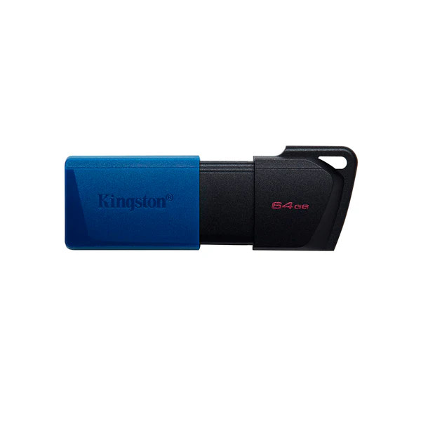 USB 64GB 3.2 GEN 1 Data traveler exodia M azul negro Kingston - Image 2