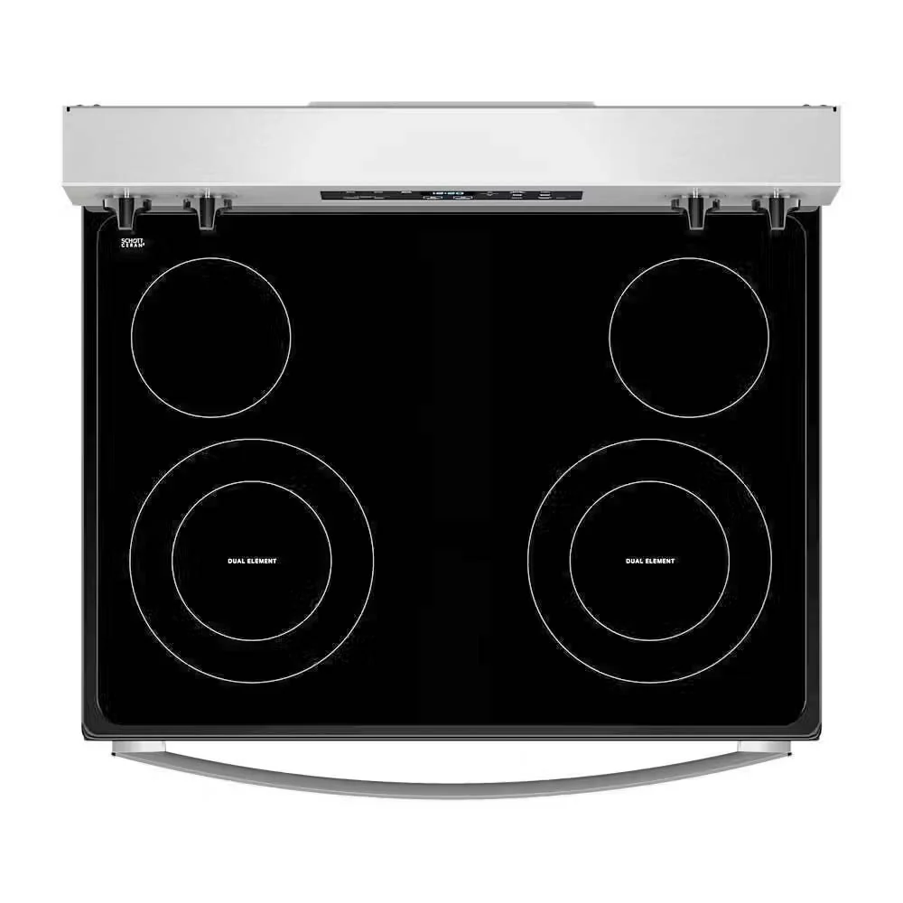 Estufa 30" eléctrica WFES3030RS Whirlpool, cubierta Vitroceramica modo Sabbath - Image 2